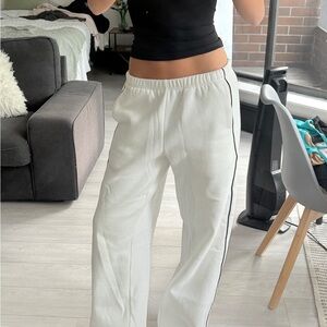 Edikted White Sweatpants